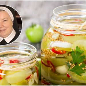 sałatka z zielonych pomidorów