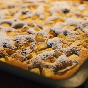 ciasto z jabłkami