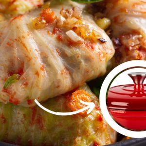 Gołabki sos grzybowy