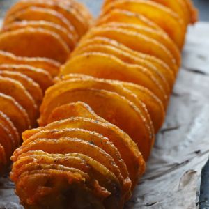 pieczone marchewki hasselback