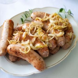 jak parzyć białą kiełbasę