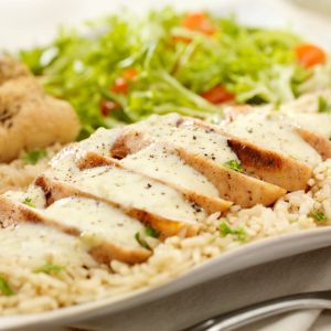 kurczak w sosie serowym