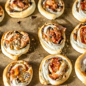 ślimaczki z ciasta francuskiego