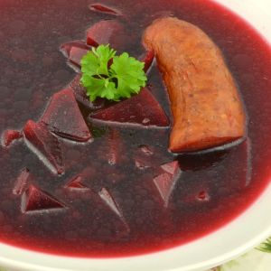 barszcz czerwony na Wielkanoc