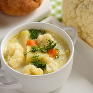 gorzka zupa kalafiorowa