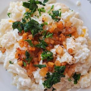 kluski ziemniaczane z deski