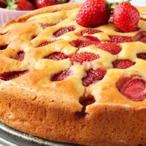 ciasto truskawkowe puszek