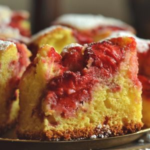 Ciasto z truskawkami