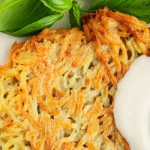 francuski placek ziemniaczany