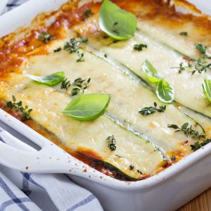 lasagne z cukinii