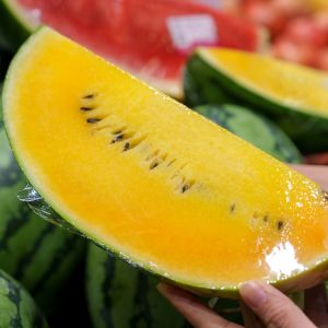 żółty arbuz