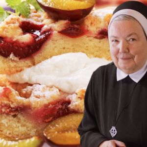 ciasto ucierane ze śliwkami