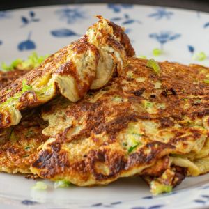 placki z cukinii z amarantusem