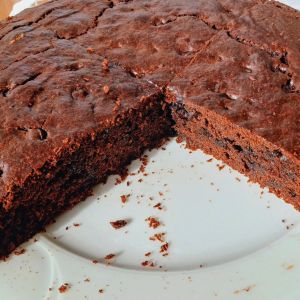 ciasto czekoladowe z jabłkami