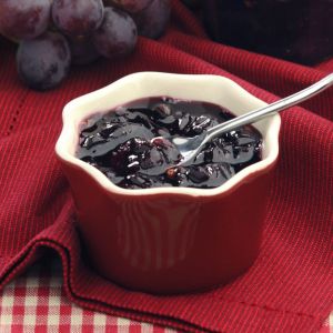 dżem z winogron i czekolady