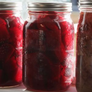 buraki do słoików na barszcz
