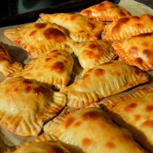 kieszonki z kurczakiem