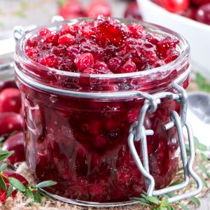 Konfitura z żurawiny