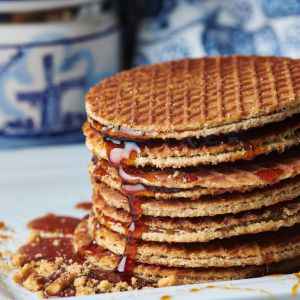 wafle holenderskie - stroopwafels