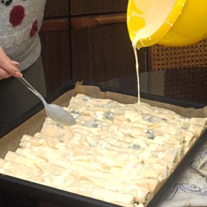 naleśniki zapiekane pod koglem-moglem