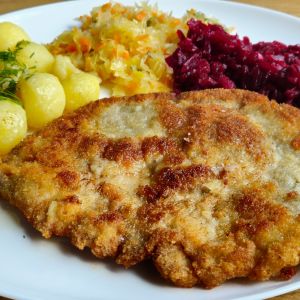 schabowy z ziemniakami