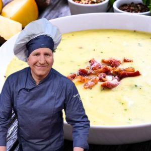 zupa ziemniaczano-chrzanowa Rączki