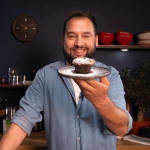 Jasiek Kuroń babeczki jabłkowe