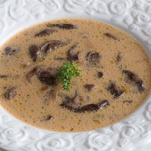 międzywojenna zupa grzybowa