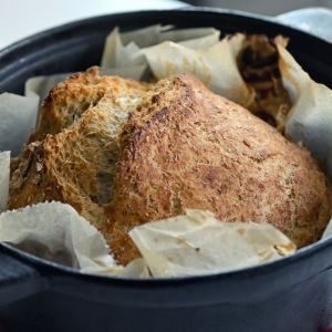 nocny chleb z garnka