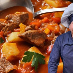 zupa gulaszowa Remigiusza Rączki