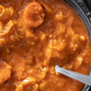 gulasz węgierski z soczewicy