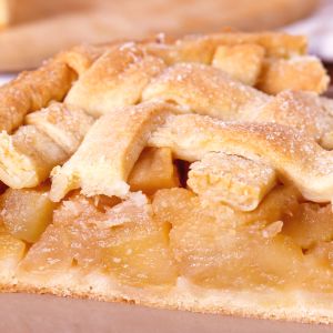 Jabłka do szarlotki z kisielem