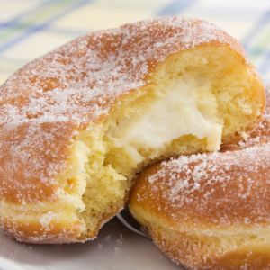 pączki z kremem dyplomaty