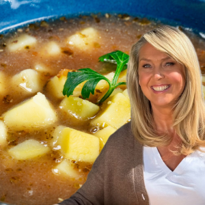 Żurek z pieczonymi ziemniakami Wachowicz