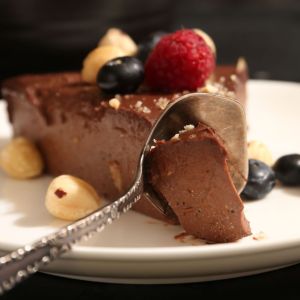 2-składnikowe ciasto czekoladowe