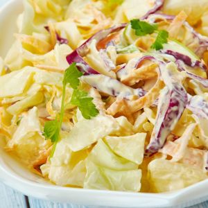 surówka z kapusty białej i czerwonej