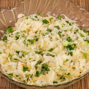 surówka z kapusty kiszonej