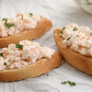 Twarożek z łososiem