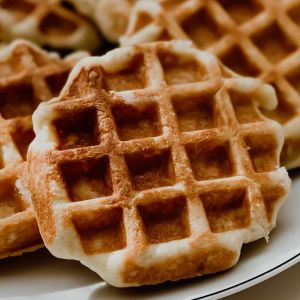 gofry bez mąki i proszku do pieczenia