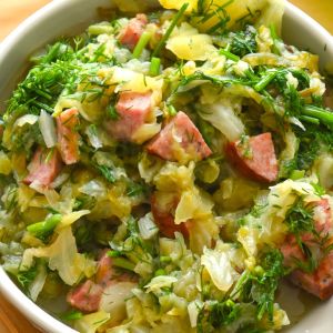 Kapusta zasmażana z ziemniakami