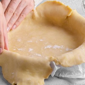 Kruche ciasto z masłem orzechowym