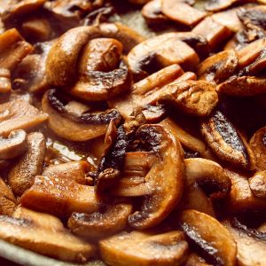 smażone pieczarki