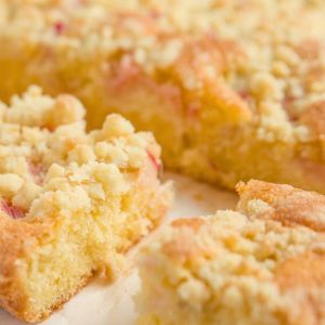 ciasto rabarbarowe na dużą blachę