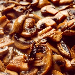 smażone pieczarki