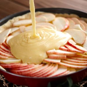 szwajcarska tarta z jabłkami