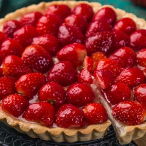 tarta z truskawkami