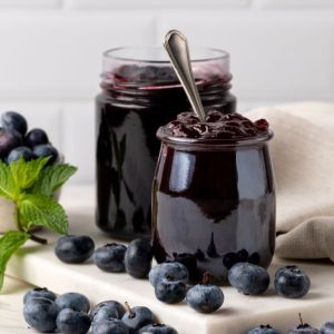 dżem z borówki amerykańskiej bez cukru