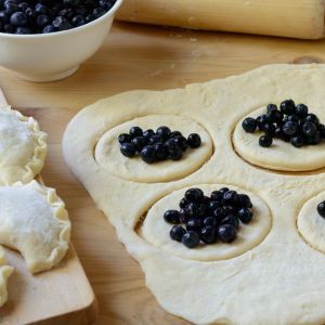 pierogi z jagodami
