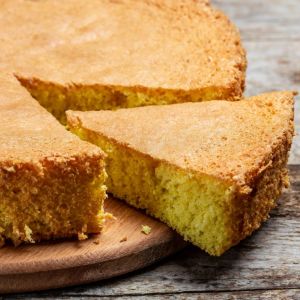 biszkopt pieczony z folią aluminiową