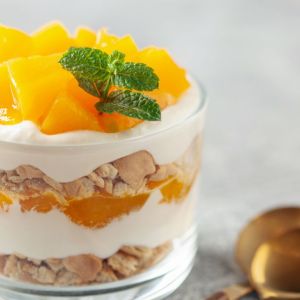 filipiński deser bez pieczenia z mango